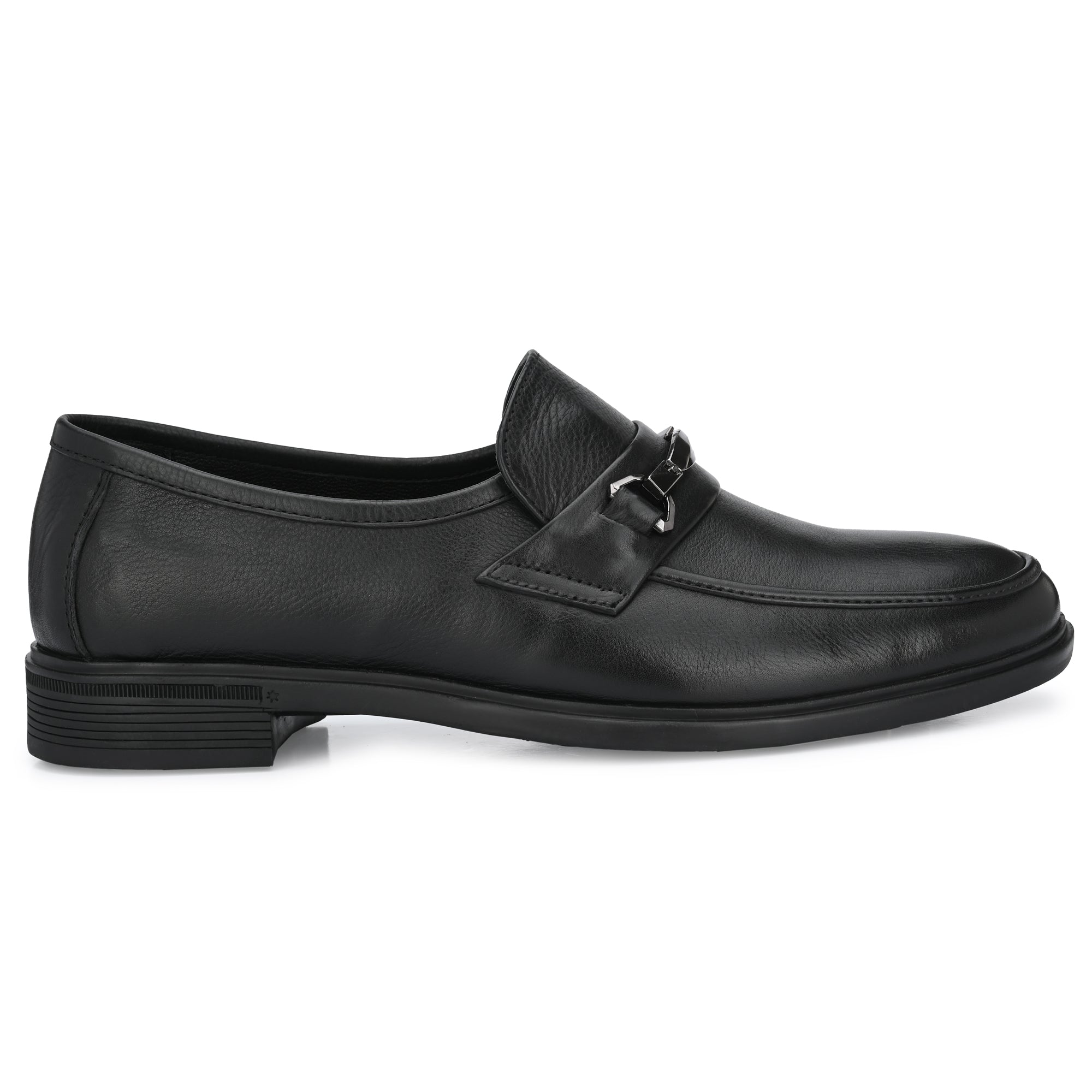 egoss-shoes Egoss Leather Buckled Slip On Shoes For Men - view 6