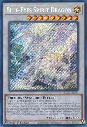 Yu-Gi-Oh! Blue-Eyes Spirit Dragon - RA02-EN030 - Secret Rare - 1st Edition