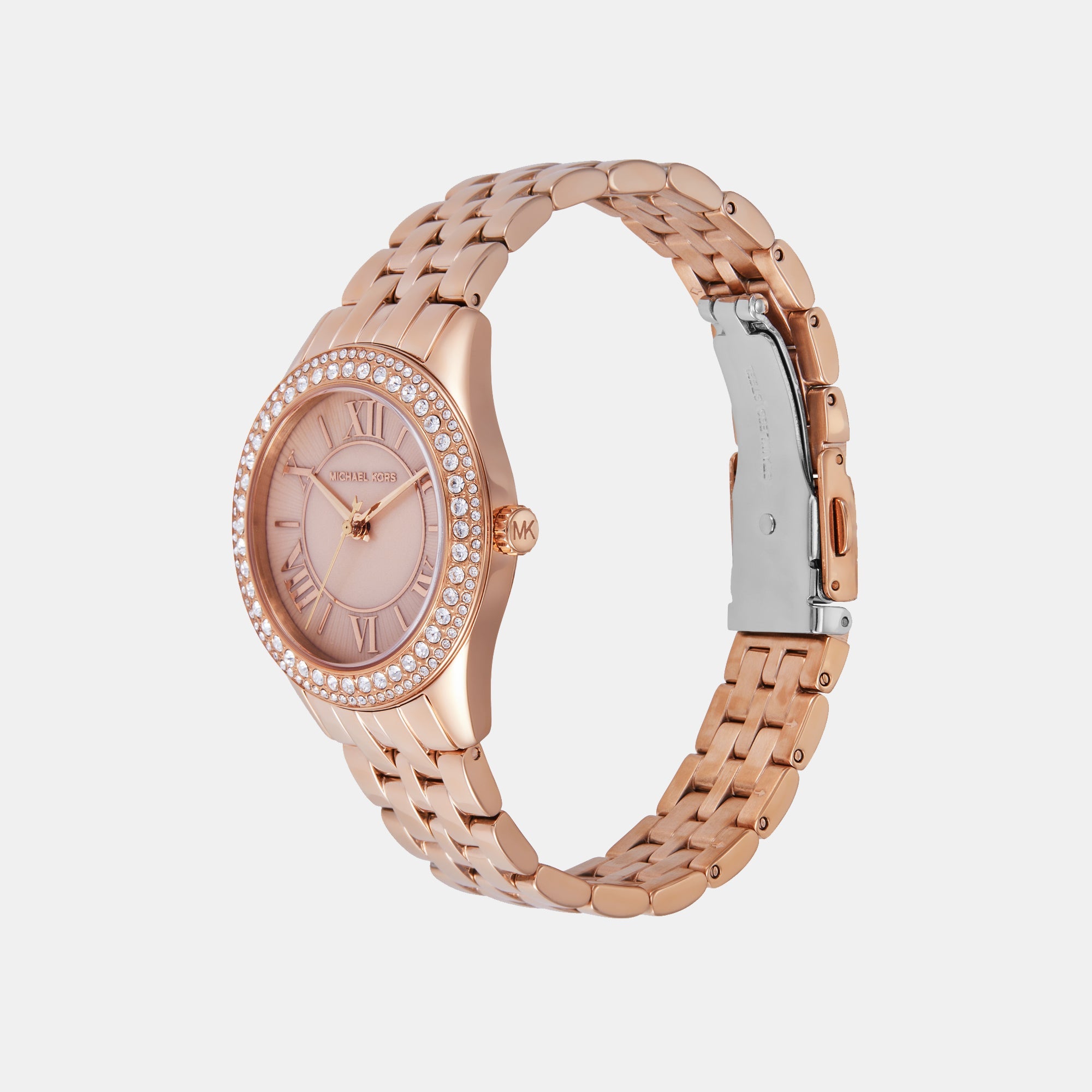 Michael Kors Harlowe Women Quartz Mother Of Pearl Dial Analog Stainless Steel Watch MK4845 - view 3
