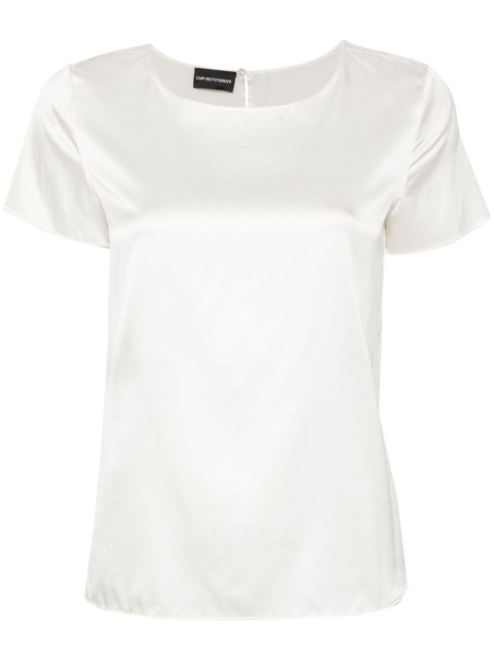 Emporio armani t-shirts – Emporio Armani Silk top – 94% Silk, 6% Elastane