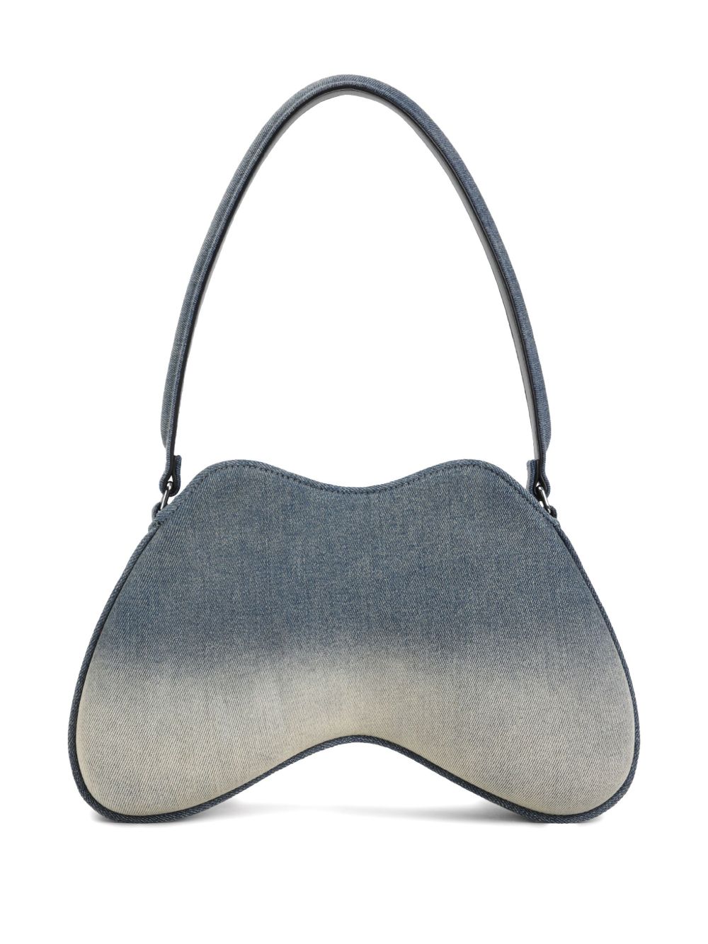 Diesel double-d denim shoulder bag – Cotton 100% - view 2