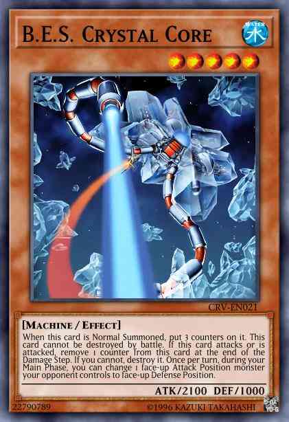 S crystal core – Yu-Gi-Oh! B.E.S. Crystal Core - CRV-EN021 - Ultimate Rare - 1st Edition