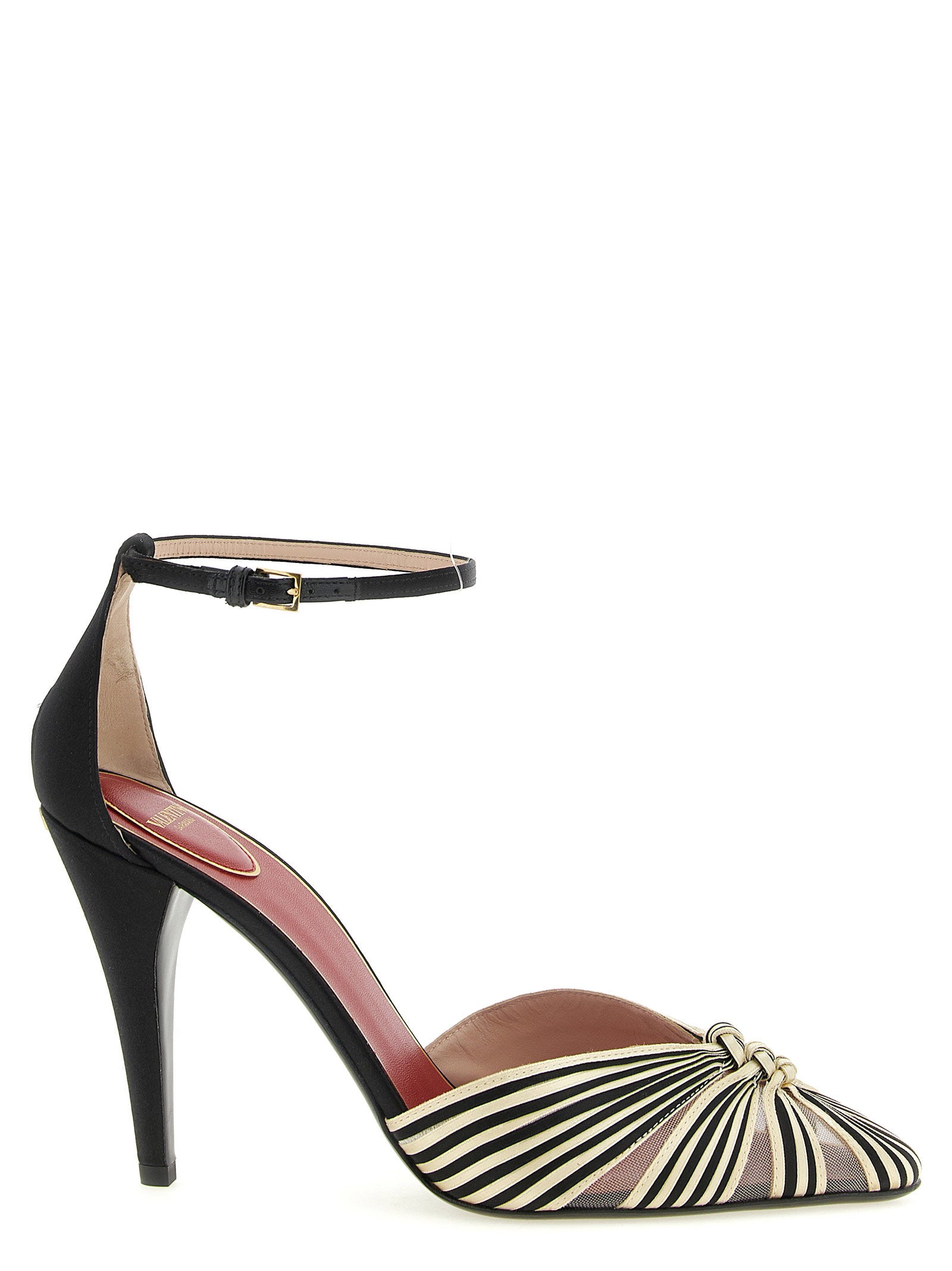 Valentino Garavani Annine Pumps – 72% viscose, 28% silk