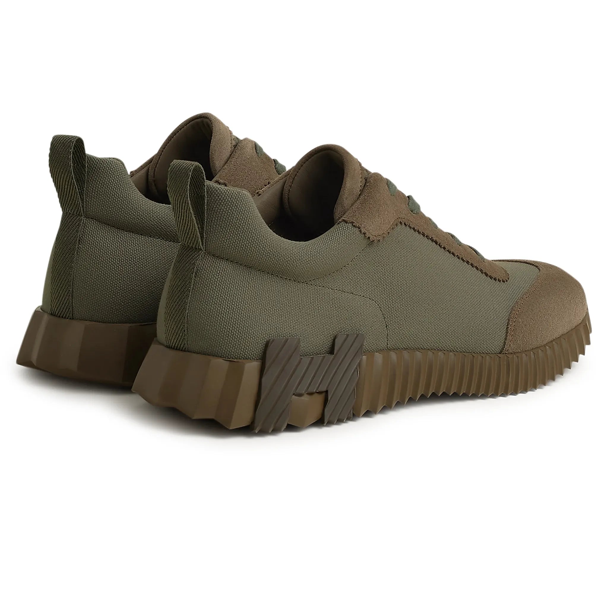 Hermès Paris Bouncing Sneaker Green Toundra - view 2
