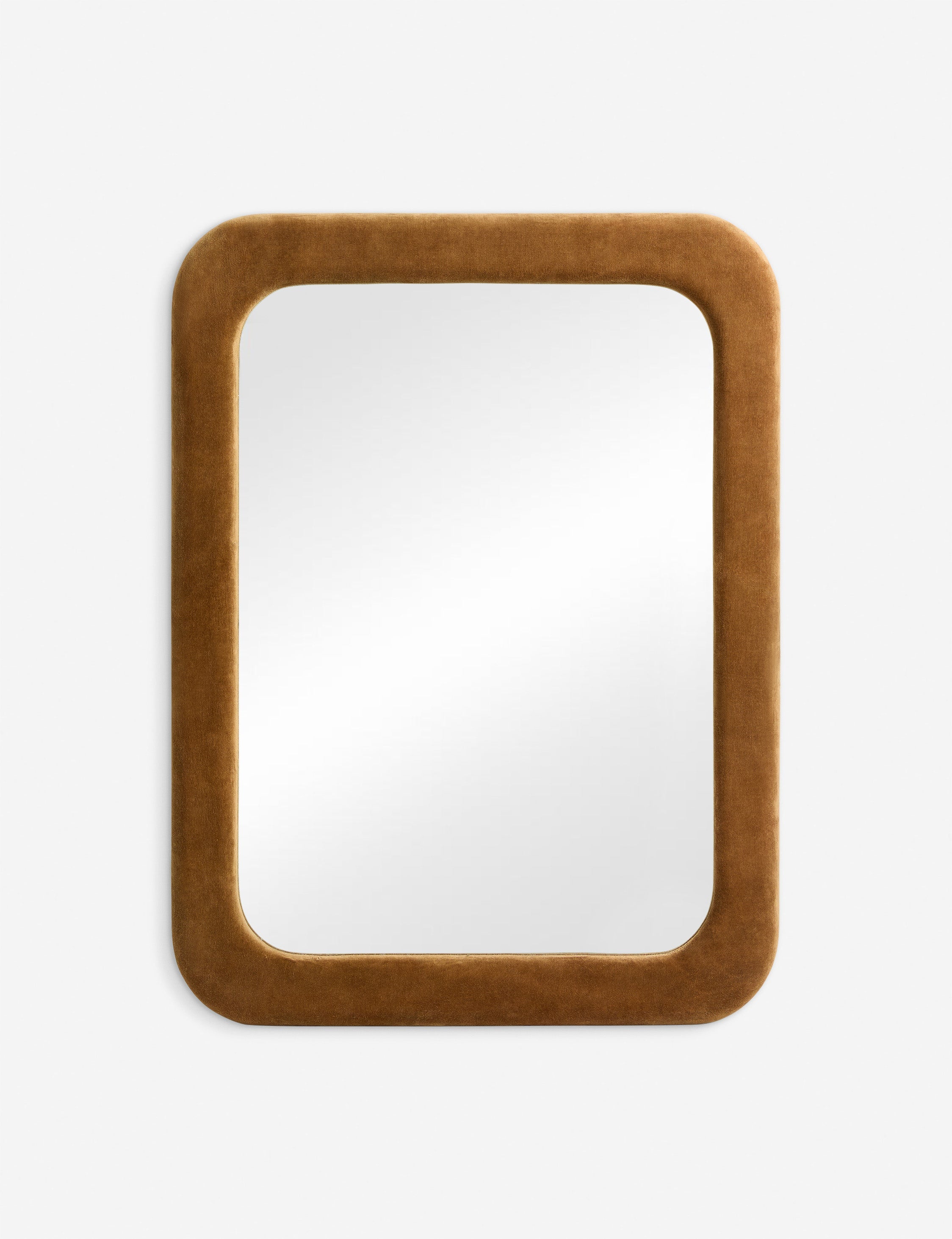 Lulu and Georgia Annalee Upholstered Mantel Mirror