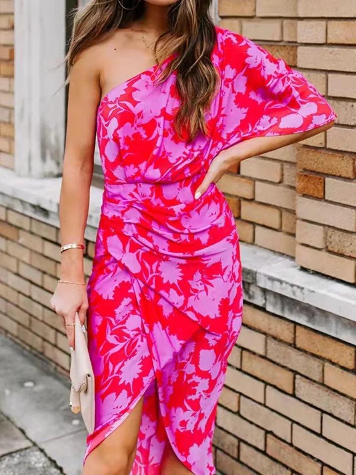 Alamode By Akanksha Heloisa One Shoulder Dress