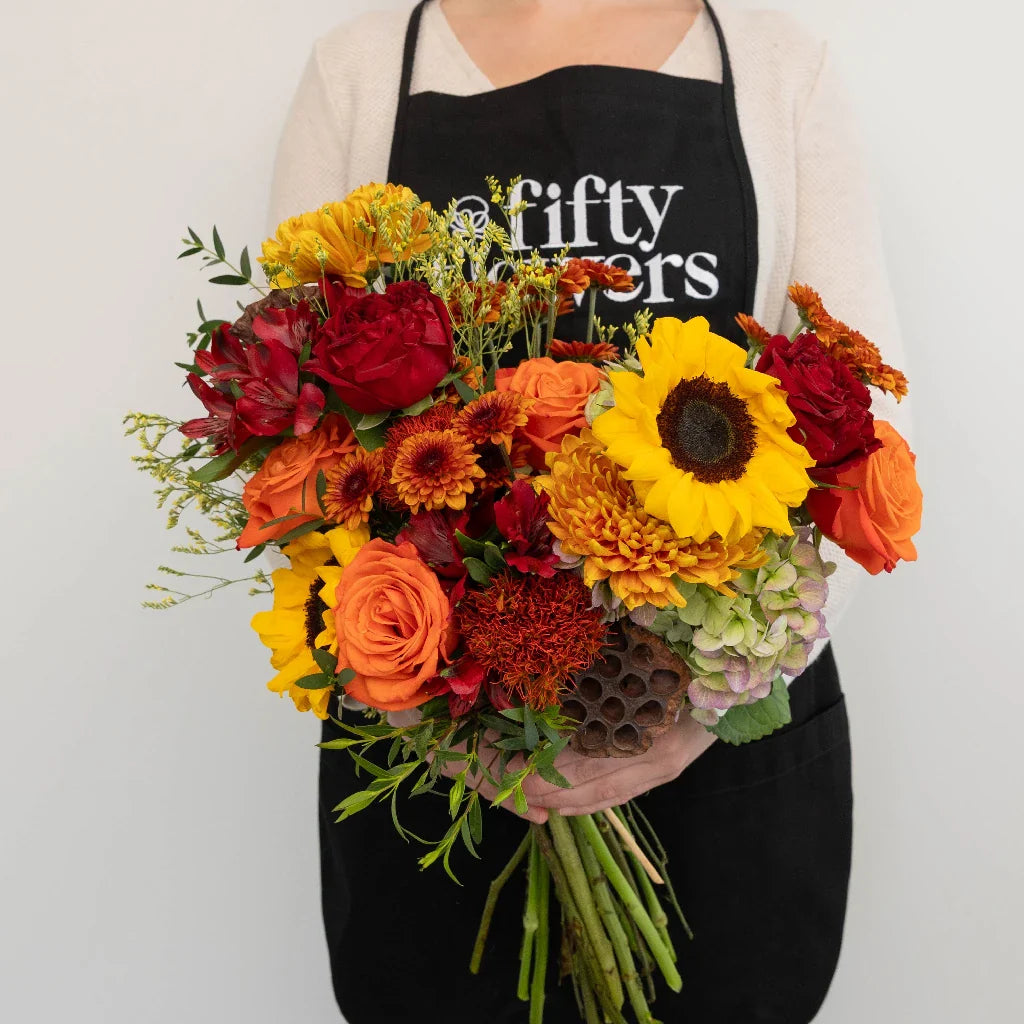 FiftyFlowers Autumn Dream Flower Centerpiece