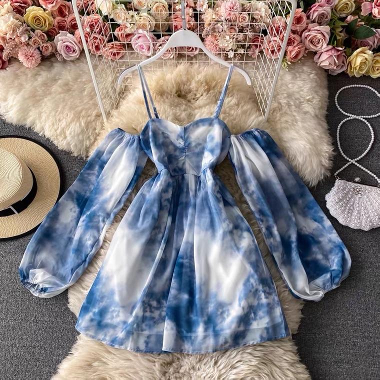 Alamode By Akanksha Boca Tie and Dye Dress