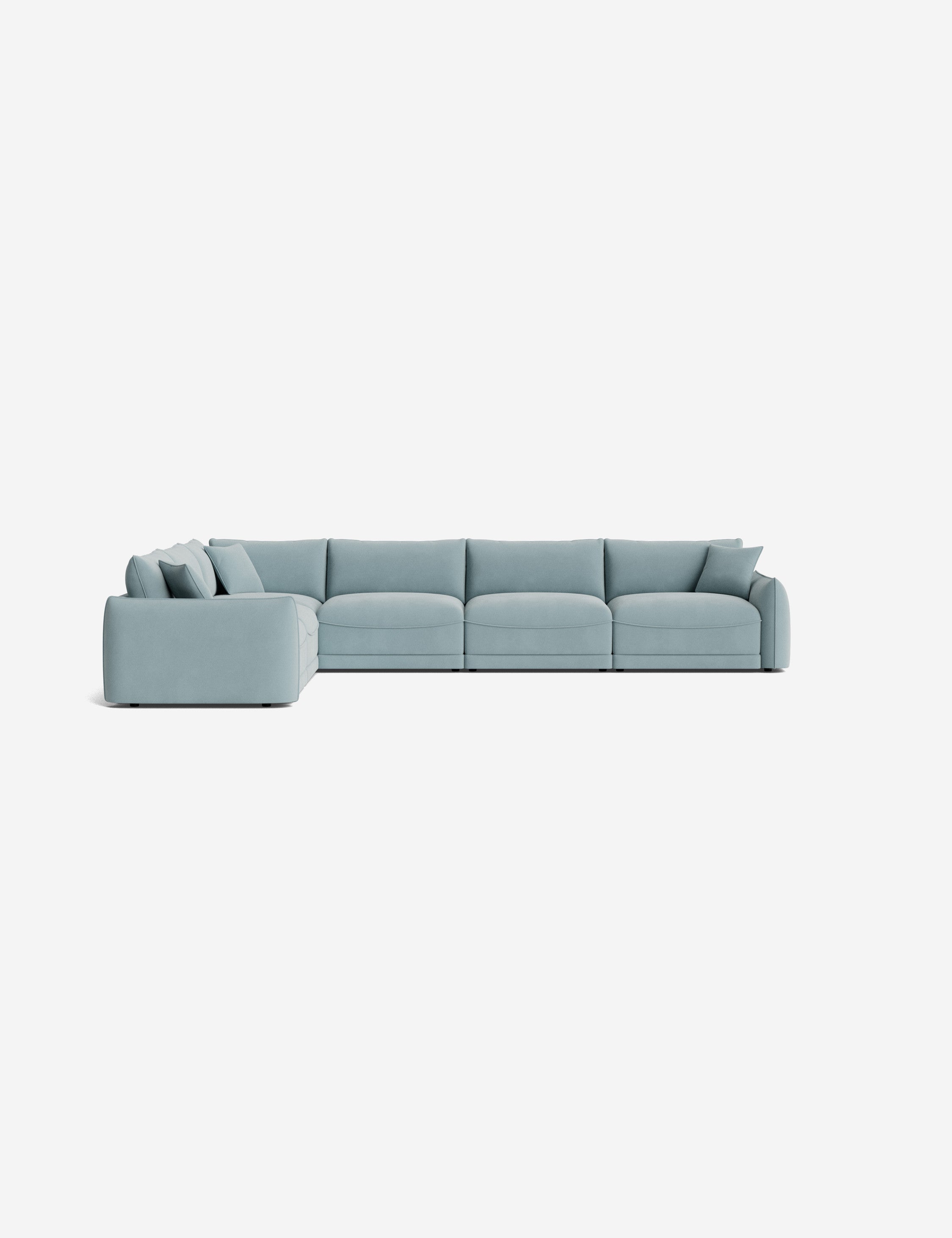 Lulu and Georgia Balmer Modular Corner Sectional Sofa - view 40