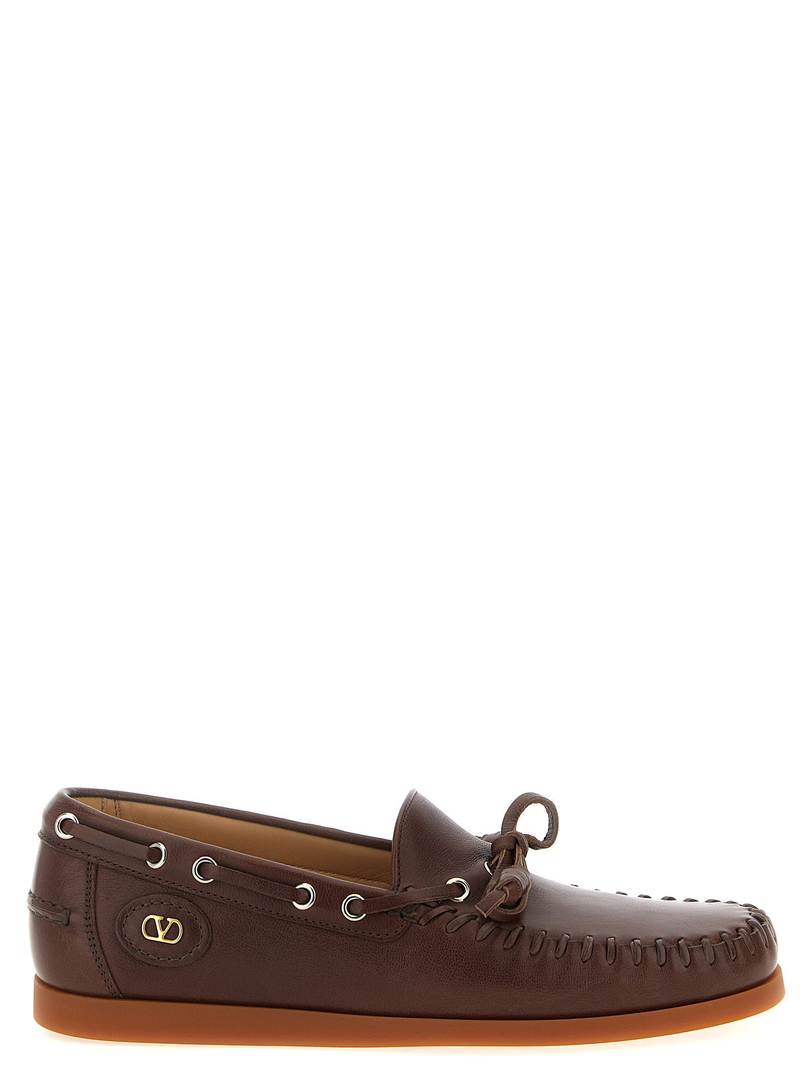 Valentino Garavani Palm Avenue Boat Shoe – 100% buffalo leather