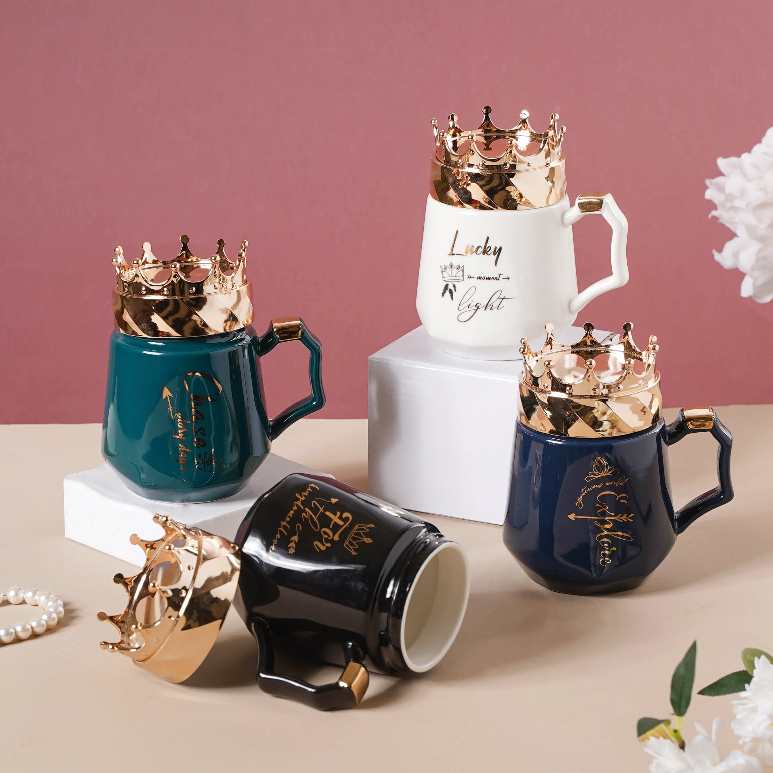 Nestasia Mug With A Crown Lid - view 20