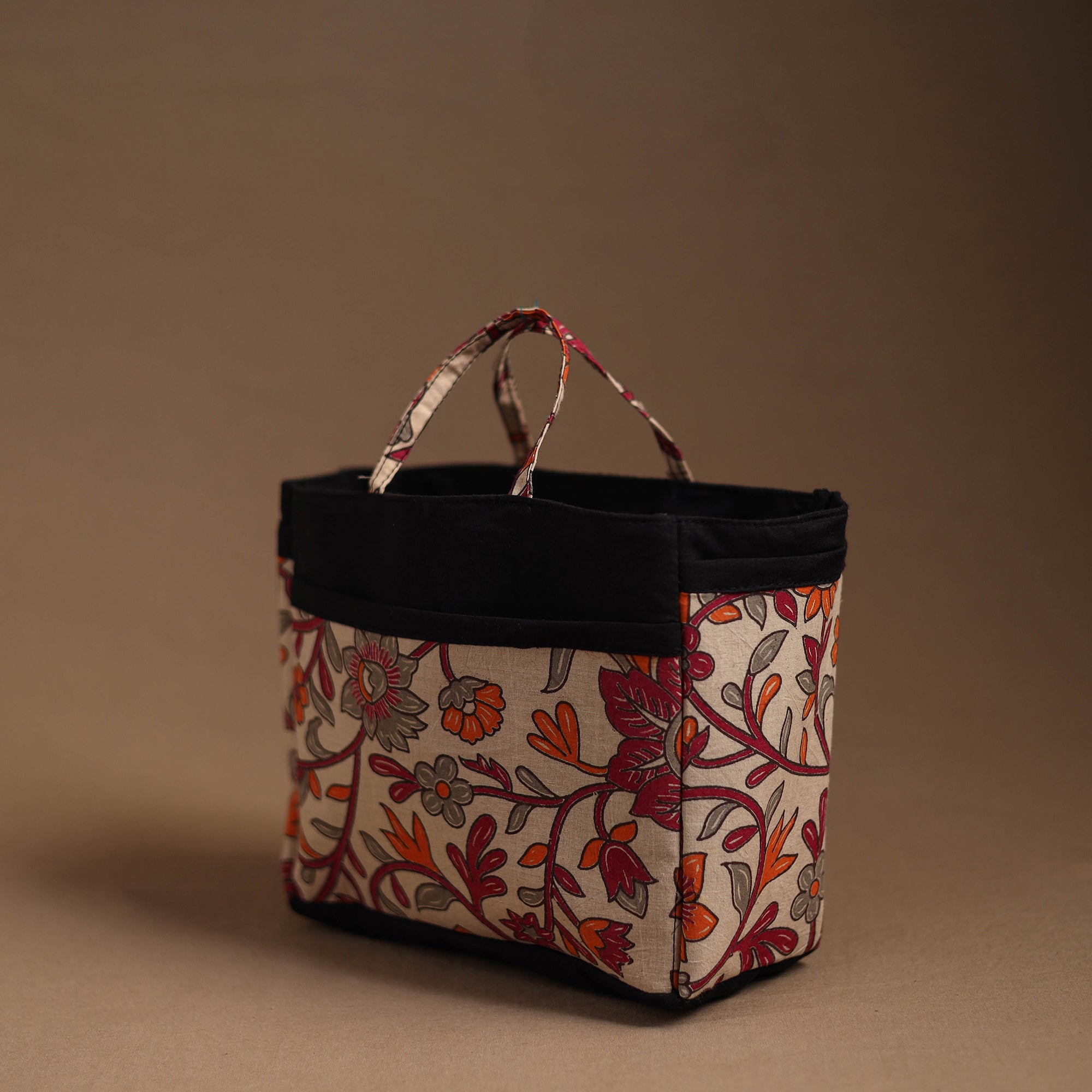 NOORI BAZAR Beige - Handmade Cotton Multipurpose Cosmetic/Toiletry Bag 18 - view 2