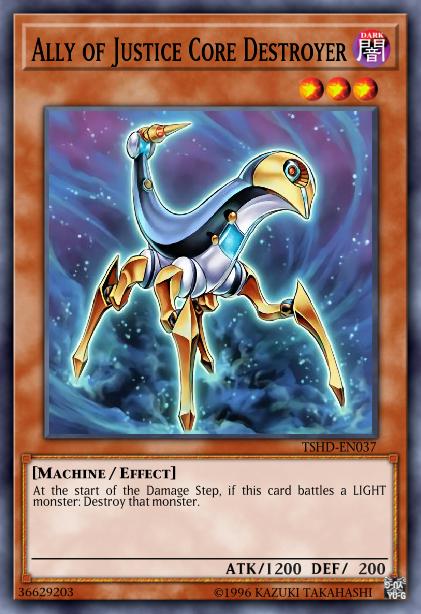 Yu-Gi-Oh! Ally of Justice Core Destroyer - TSHD-EN037 - Rare - 1st Edition