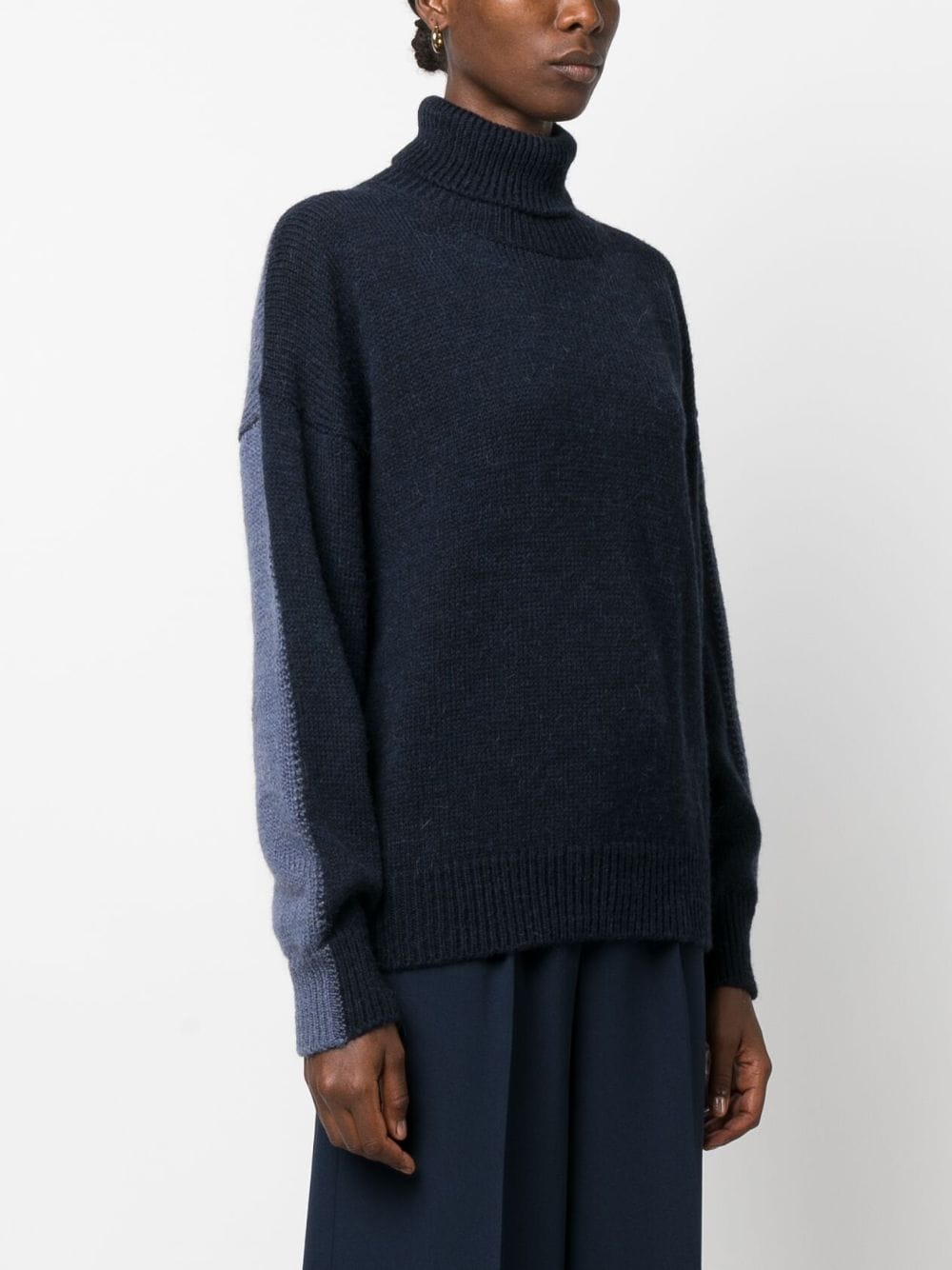 Alysi Mohair wool turtleneck sweater - view 4