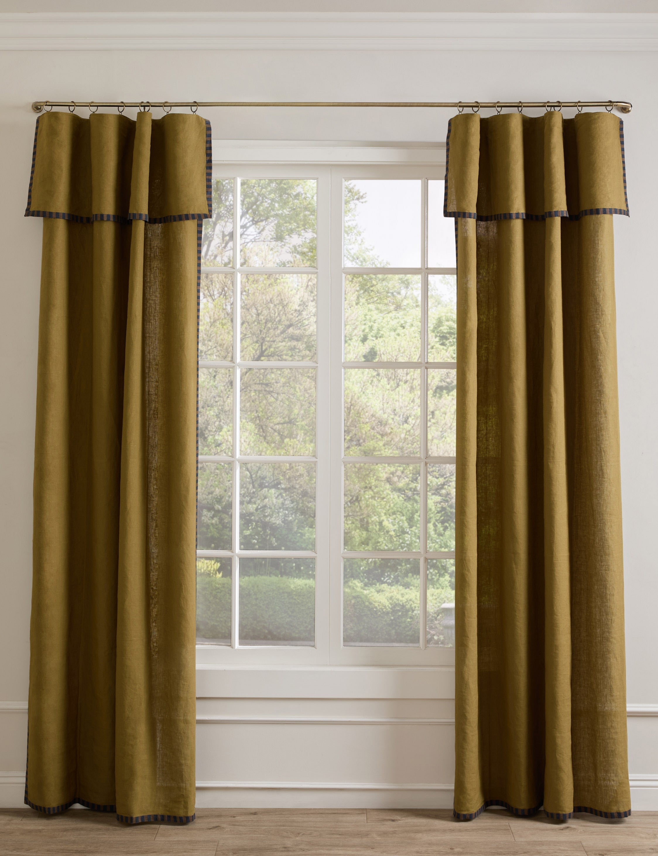 Lulu and Georgia Rajaa Light Filtering Curtain Panel by Sarah Sherman Samuel