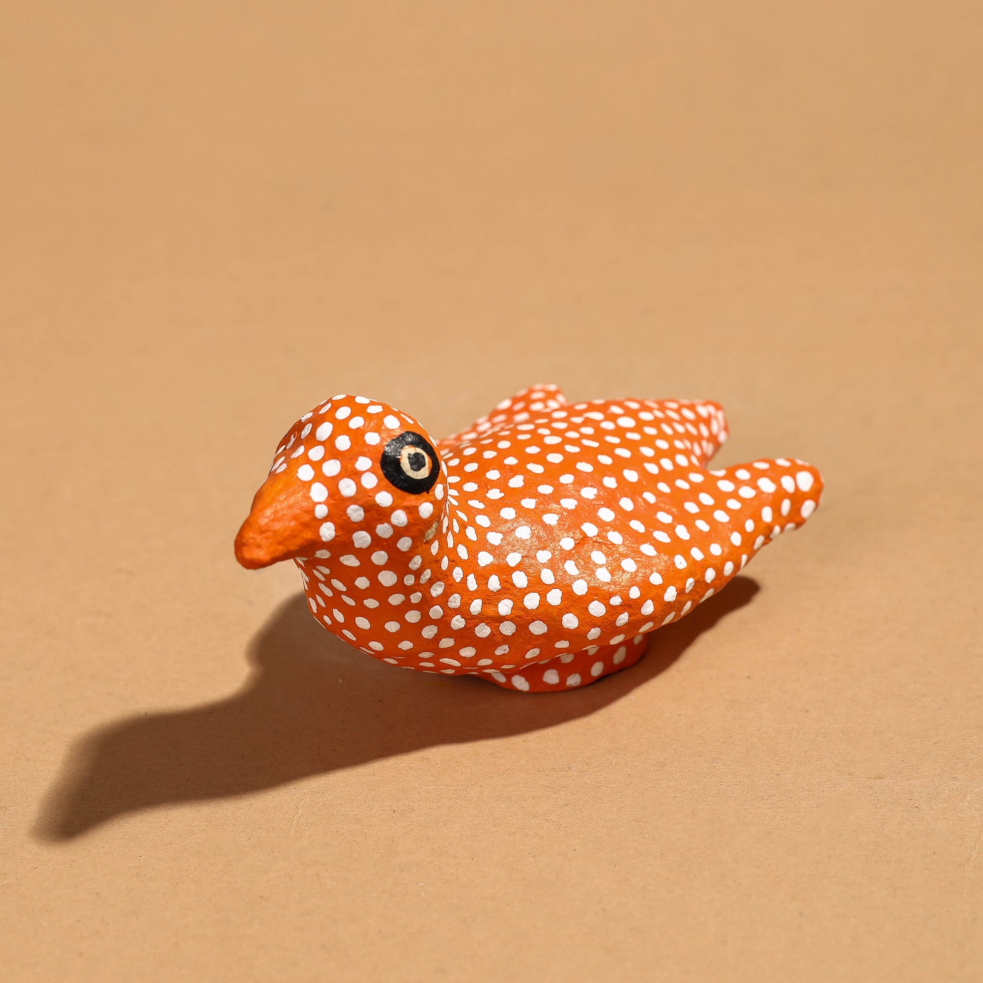 ITOKRI CRAFTS INITIATIVE Bird - Madhubani Handpainted Paper Mache Home Decor Item