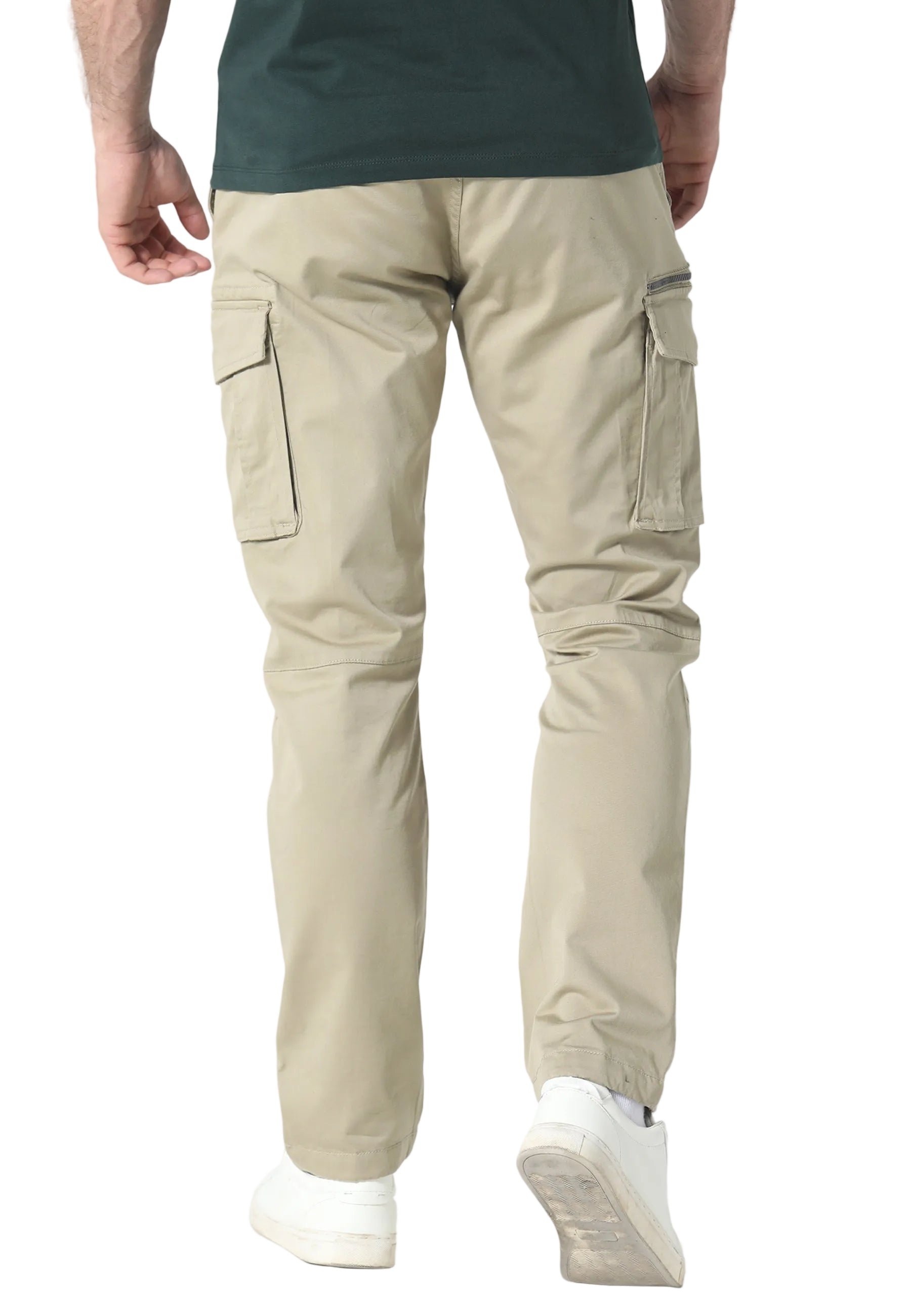 883 Police Newton Beige Cargo Pants - view 2