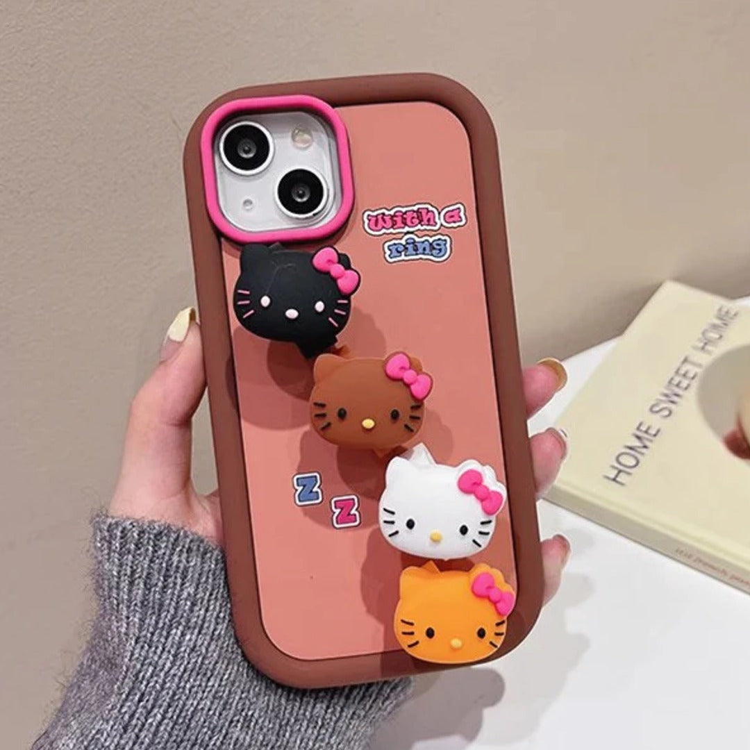 Peeperly Kitty Charm Ring Holder Case – No Color