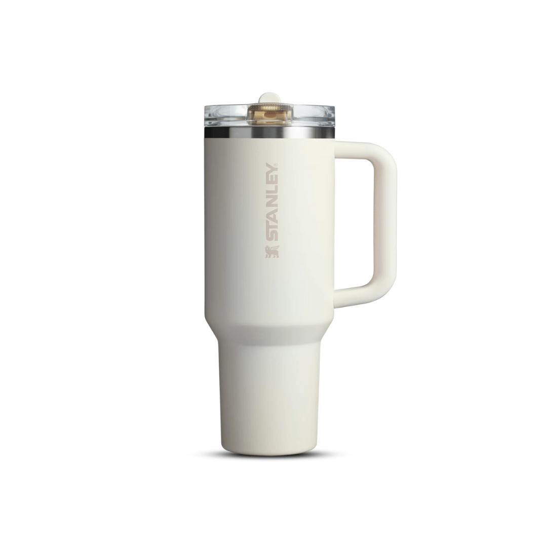 HYPE ELIXIR Stanley Quencher ProTour Flip Straw Tumbler | 40 OZ Cream