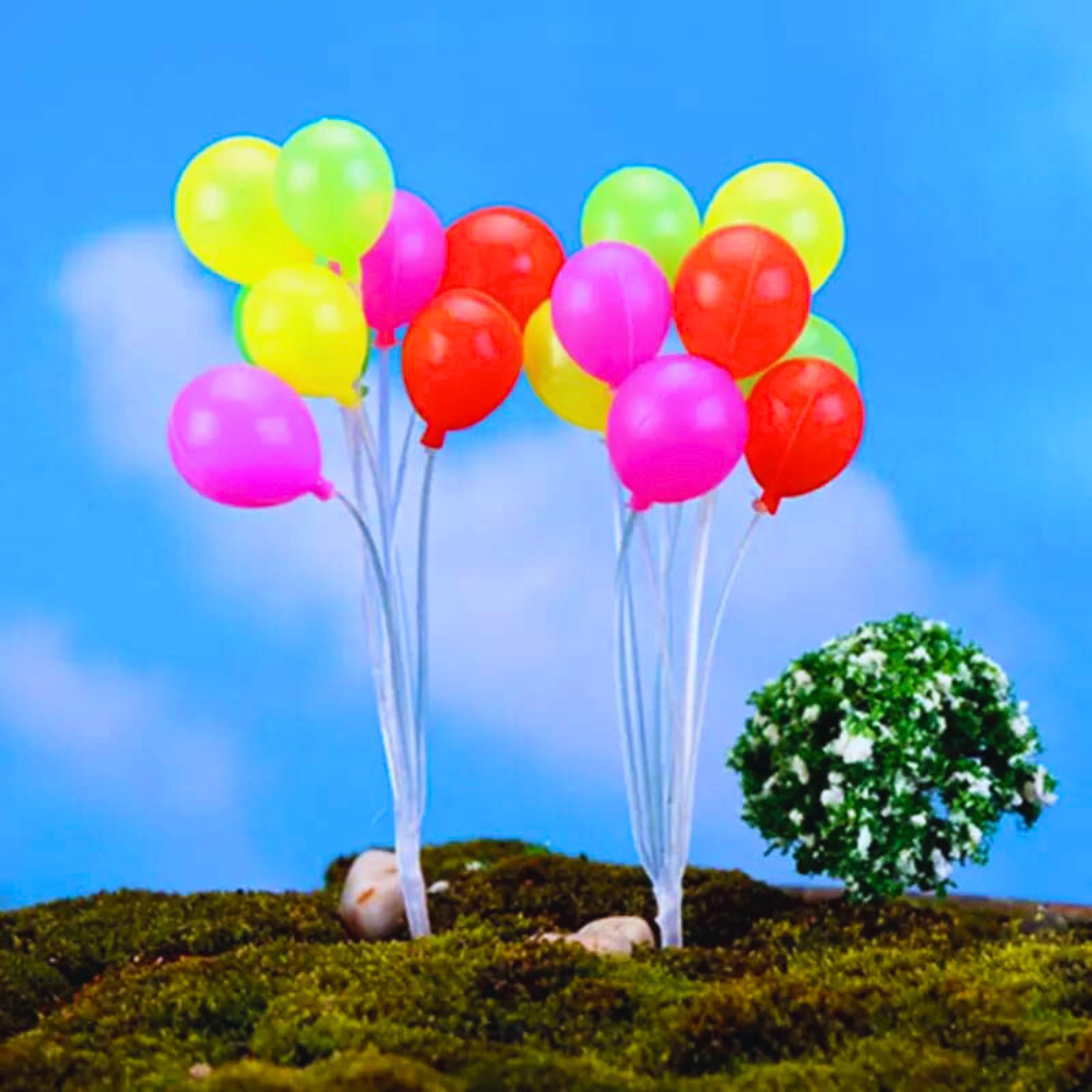 Seed2Plant Balloons Garden Decorative Miniature