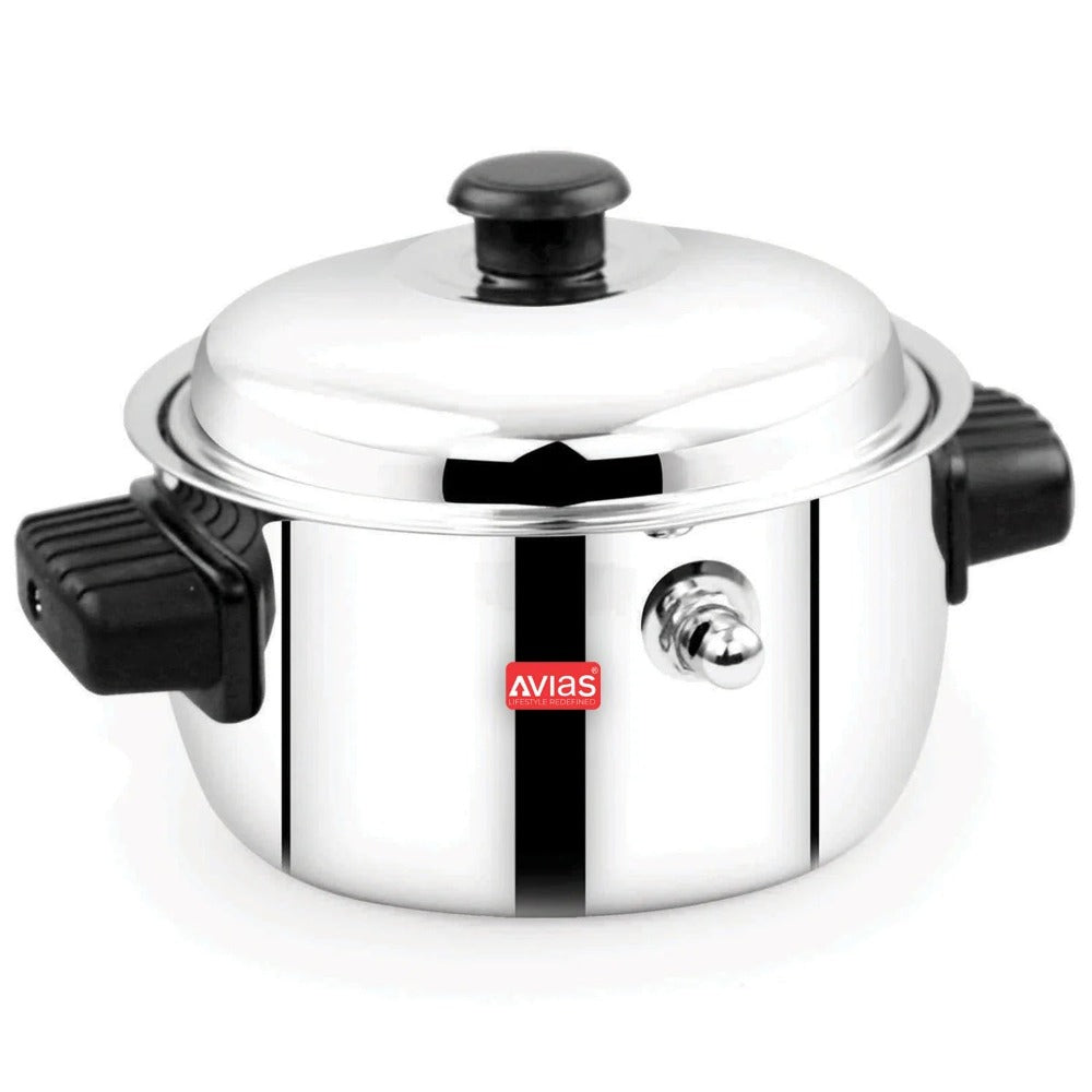 AVIAS Stainless Steel Milk Cooker | Silver | 1 Pc - view 3