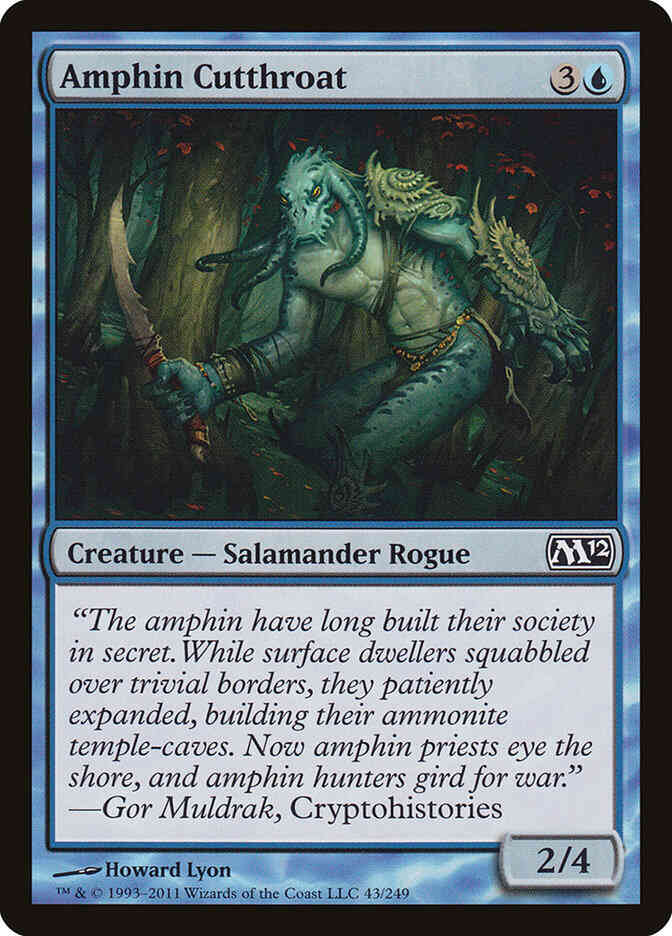Cutthroat 43 magic – Amphin Cutthroat [43] [Magic 2012] [Non-Foil]
