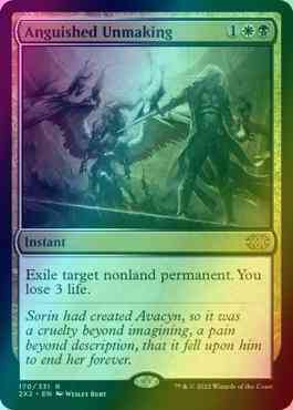 Anguished unmaking 170 – Magic Anguished Unmaking [170] [Double Masters 2022] [Foil]