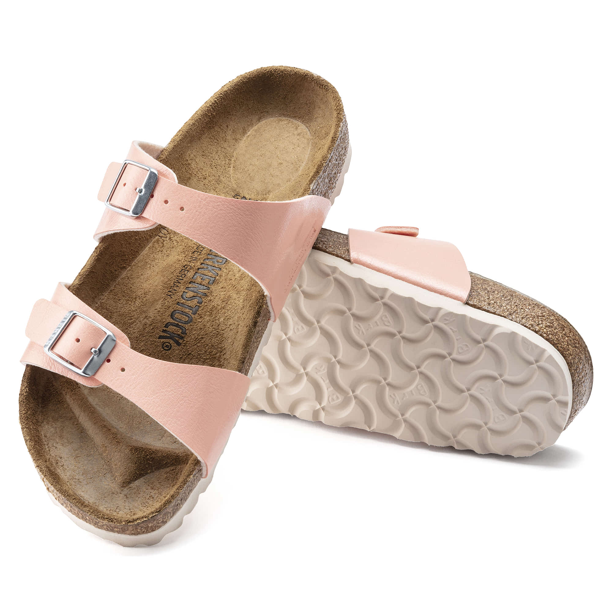 Birkenstock Sydney Birko-Flor – Pink Pink/Graceful Coral