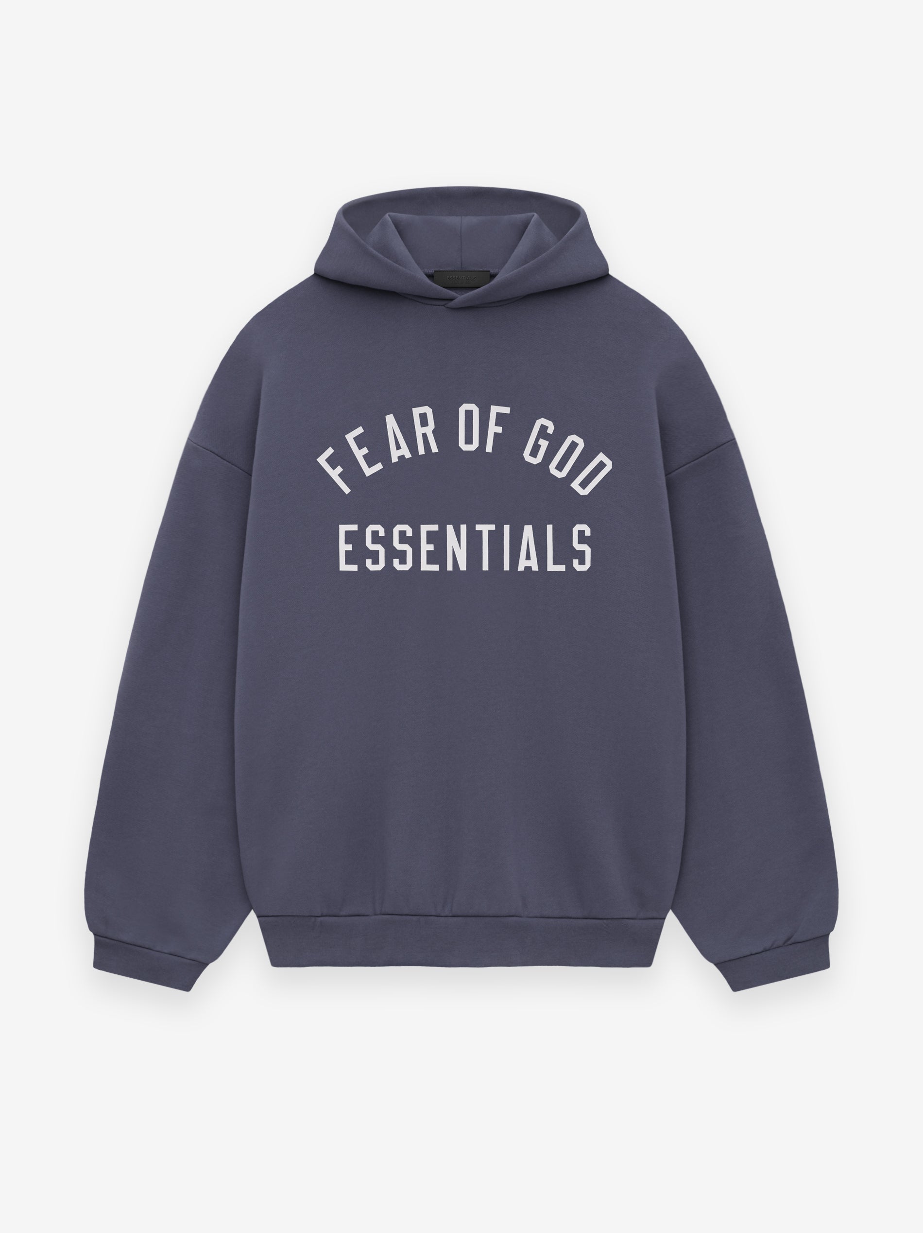 ESSENTIALS Fleece Hoodie – Marine - view 2