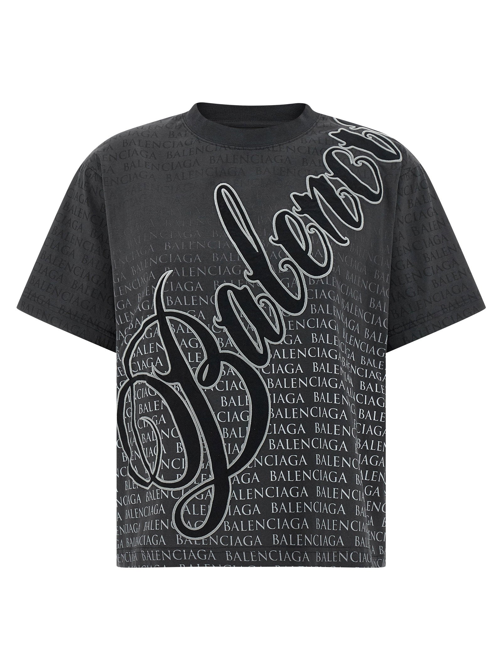 Balenciaga Cursive T-shirt – 100% cotton