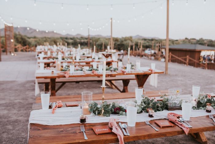 fiftyflowers.com Trendy Minimalist Desert Wedding - view 3