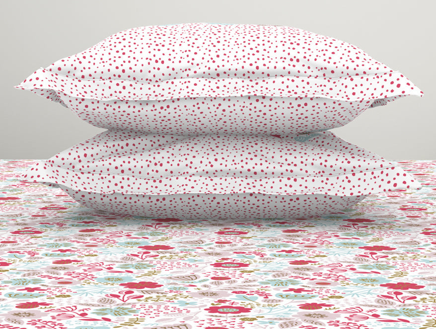 Spaces India Youthopia Floral 100% Cotton Double Bedsheet - Essentials by Spaces - view 11