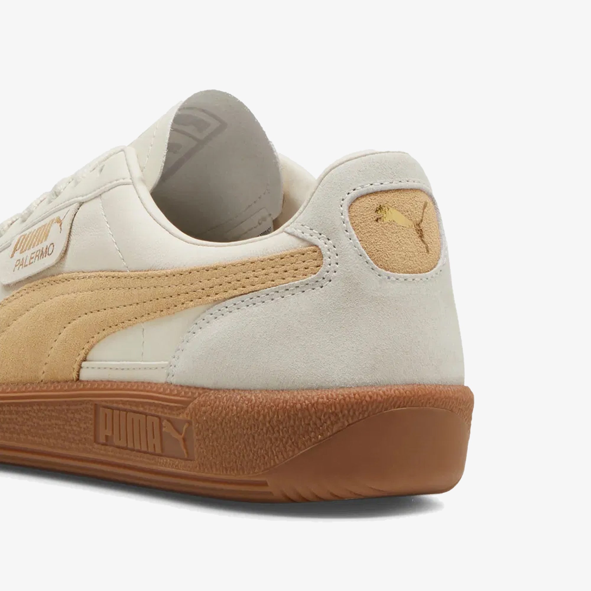 Puma | Palermo Lth { Alpine Snow-desert /dust Gum - view 5