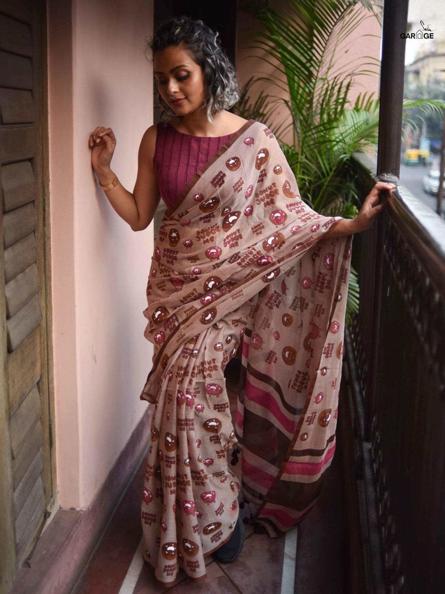 Women's sarees – suta.in Gar-2657 – Women's