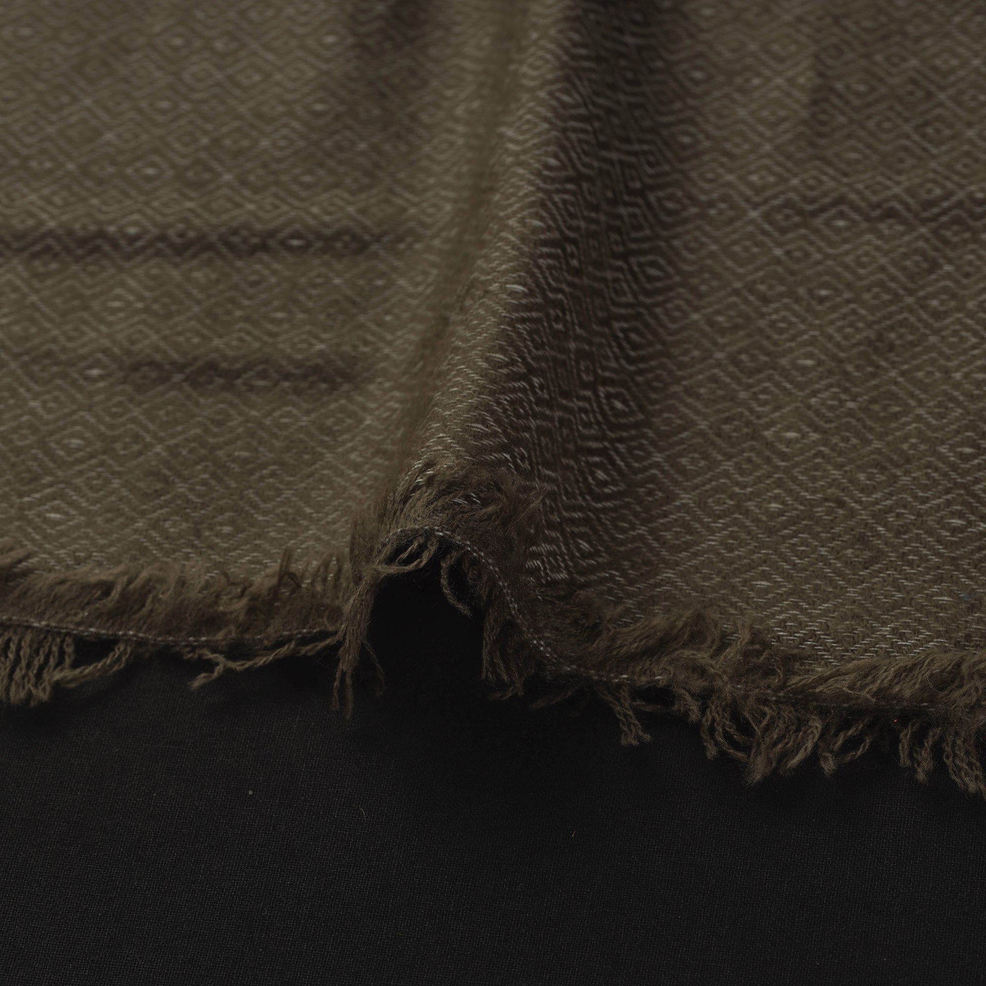 ITOKRI CRAFTS INITIATIVE Brown - Acrylic Fine Wool Fabric 37 - view 5