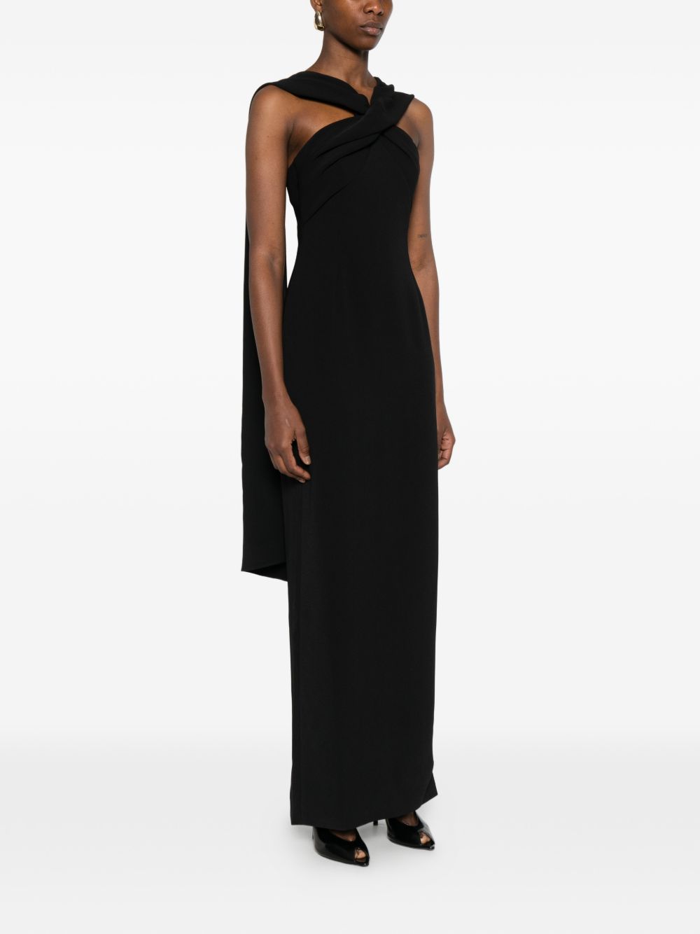 Solace London Rona maxi dress – POLYESTER 100%