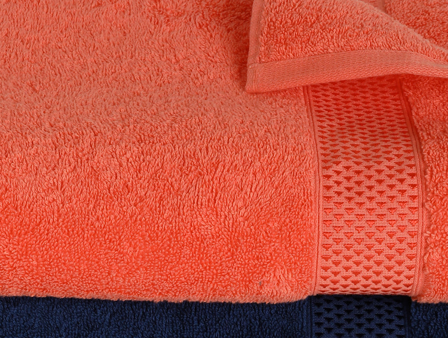 Spaces India Grape Fruit/Mid 2 Piece 100% Cotton Bath Towel Set - Atrium Plus By Spaces - view 4