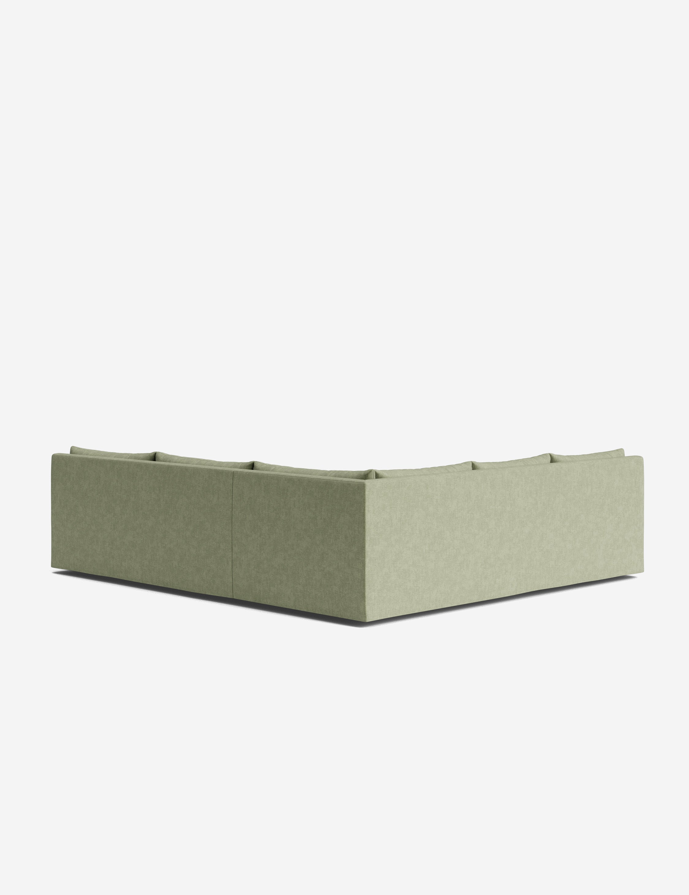 Lulu and Georgia Portola Luxe Depth Slipcover Corner Sectional Sofa - view 111