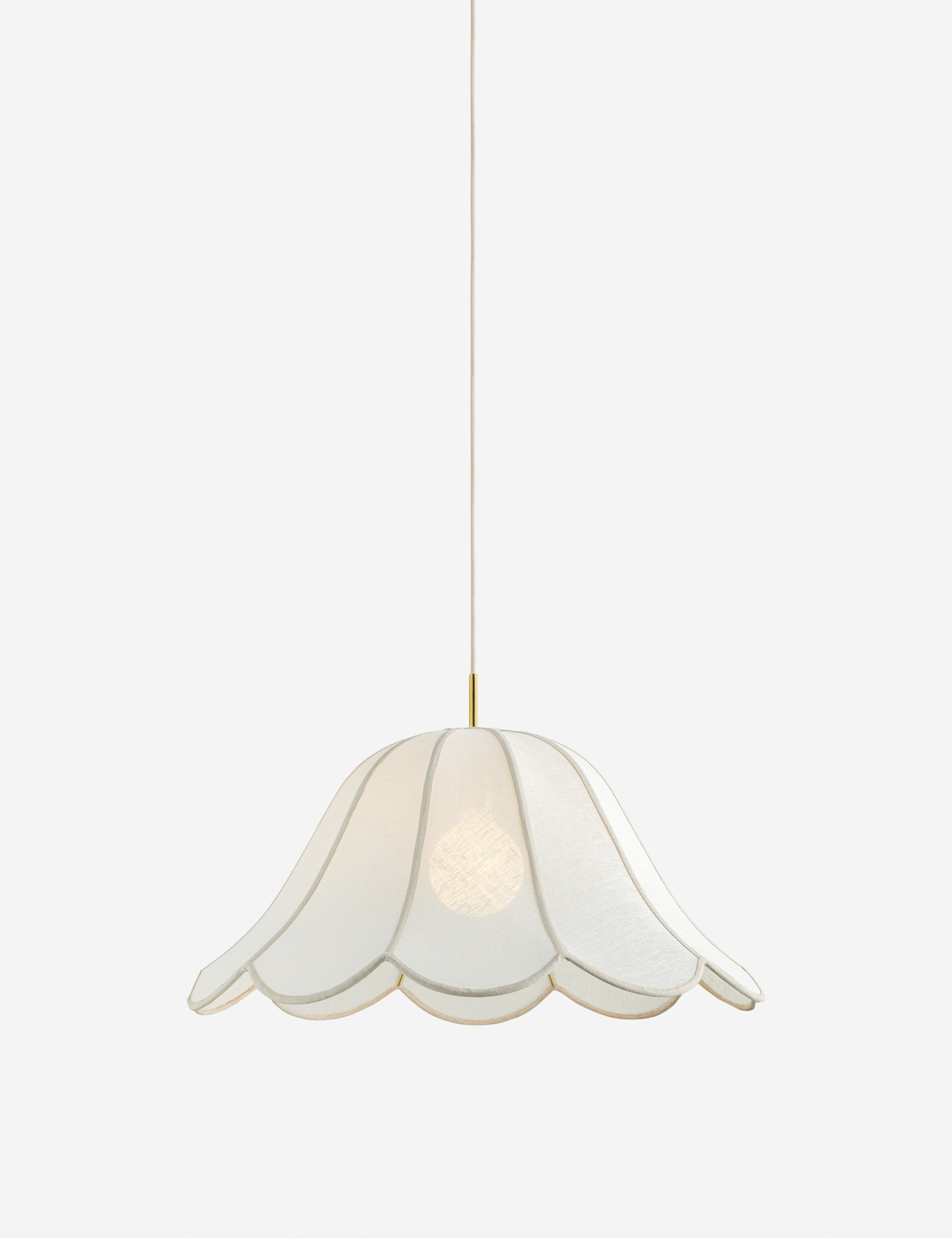 Lulu and Georgia Miette Pendant Light – White