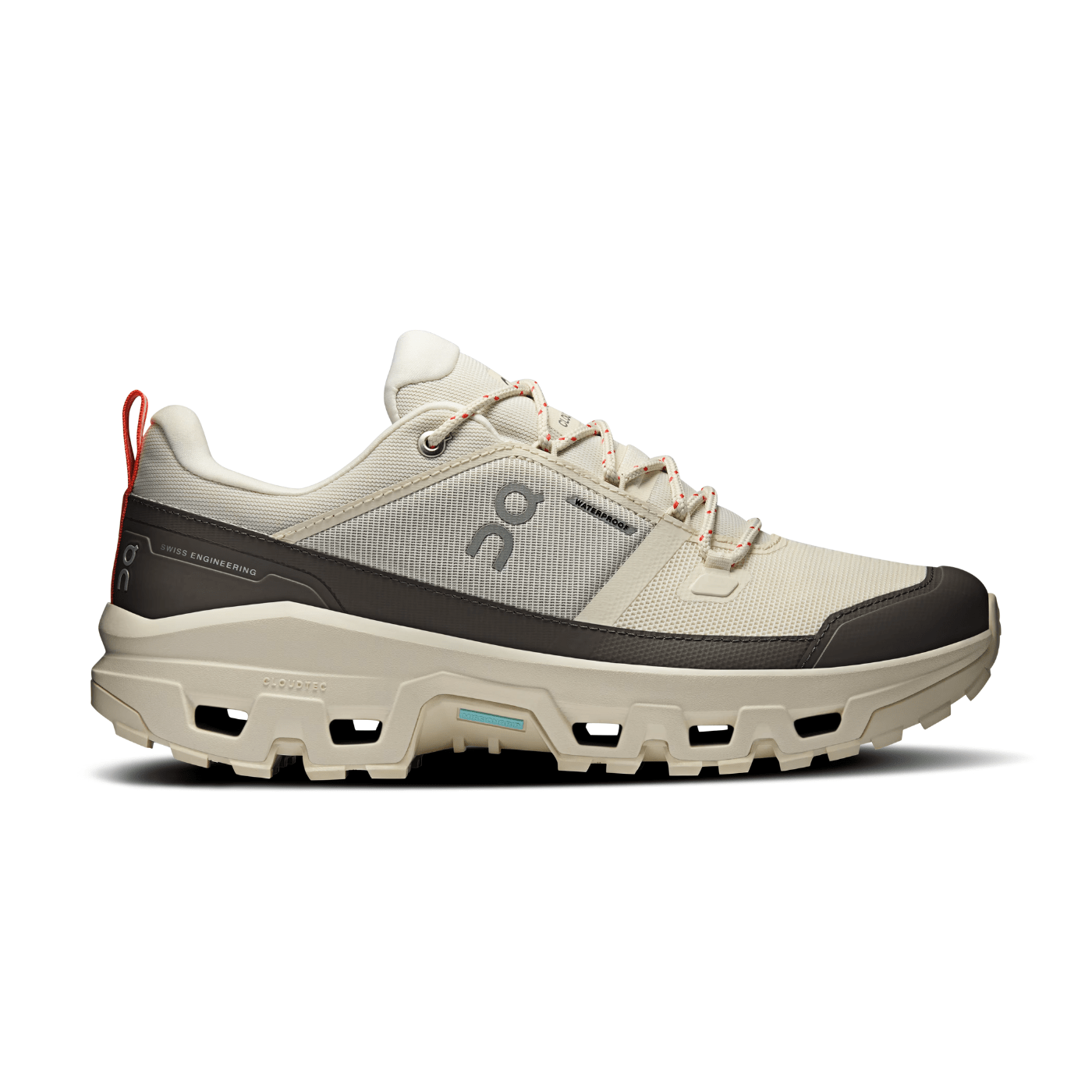 HYPE ELIXIR On Running Cloudrock Low Waterproof Ivory