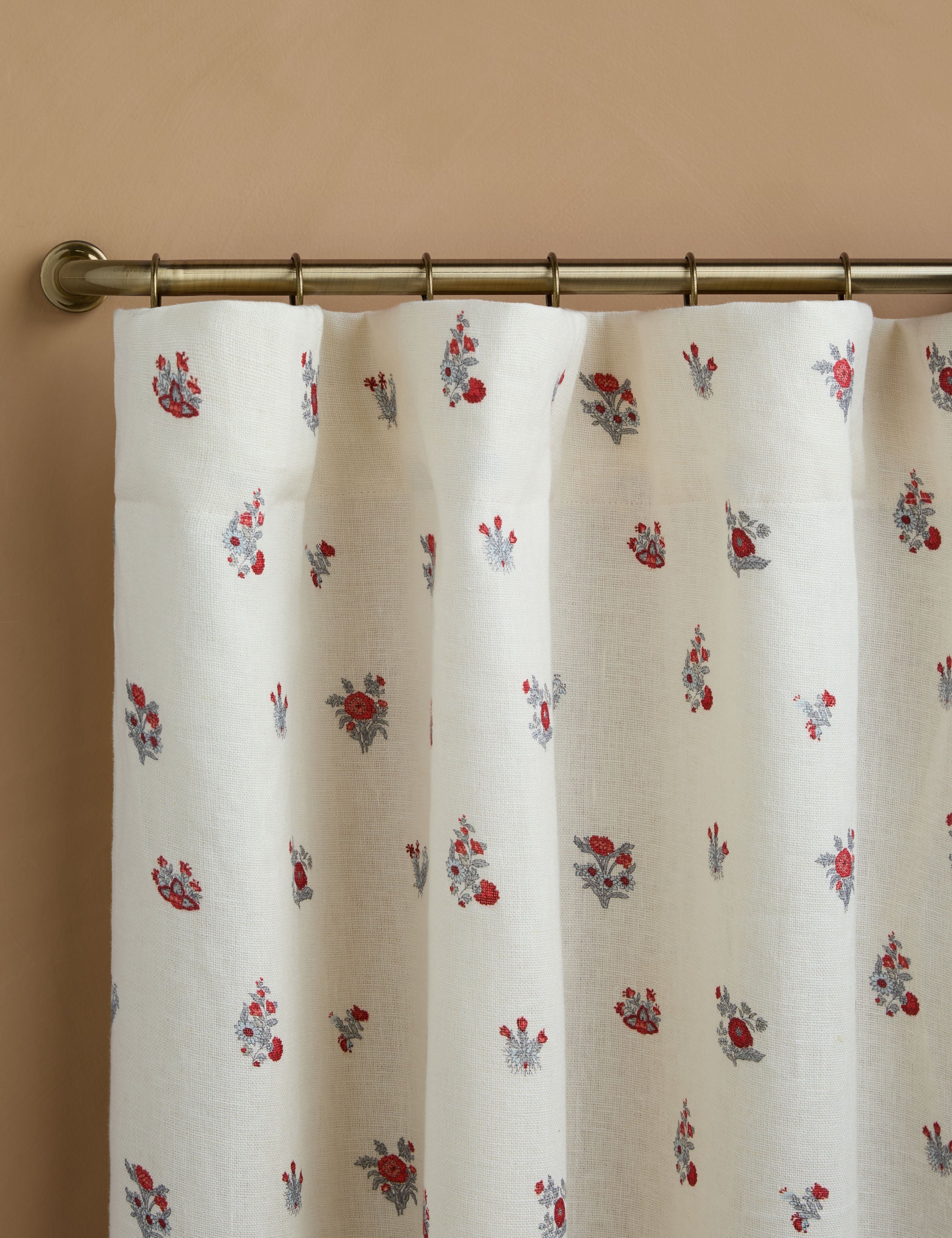 Lulu and Georgia Mayfair Linen Curtain Panel by Heidi Caillier - view 2