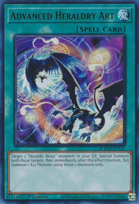 Yu-Gi-Oh! Advanced Heraldry Art - BLMM-EN161 - Ultra Rare - 1st Edition
