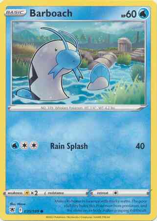 Common swsh10-035 non-holo – Pokémon Barboach - 035/189 - Common [swsh10-035] [Non-Holo]