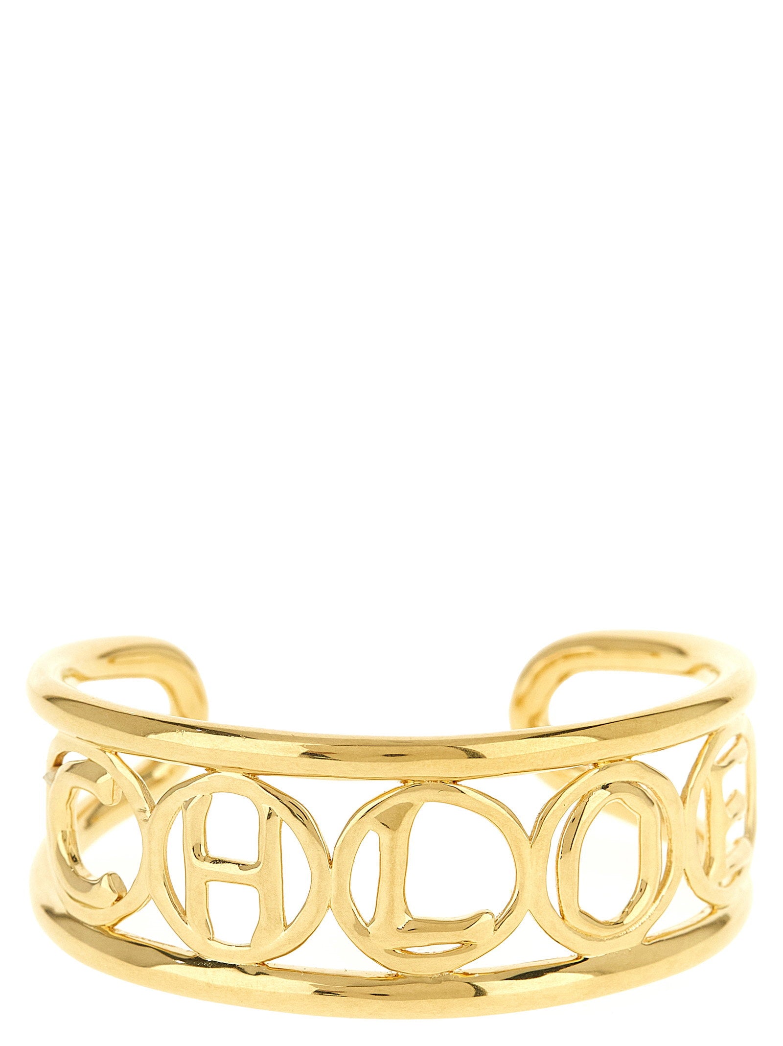 Chloé Script Bracelet – 100% brass