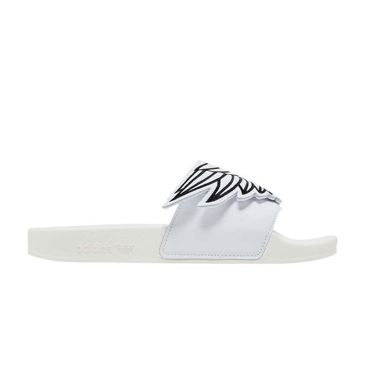 Yeezy adidas Adilette Slides Jeremy Scott Wings White