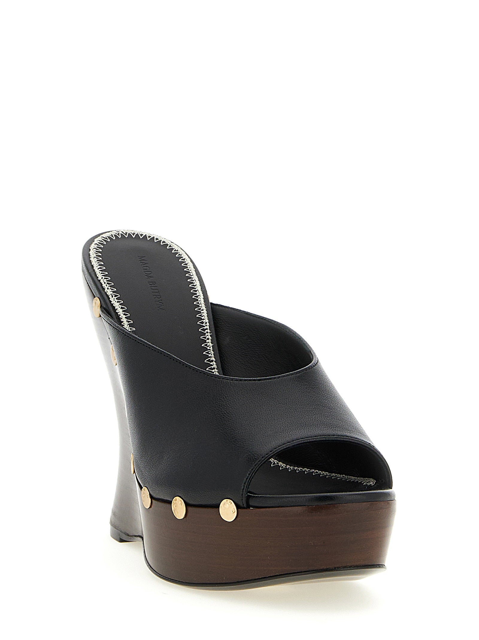 Magda Butrym Leather Mules - view 2