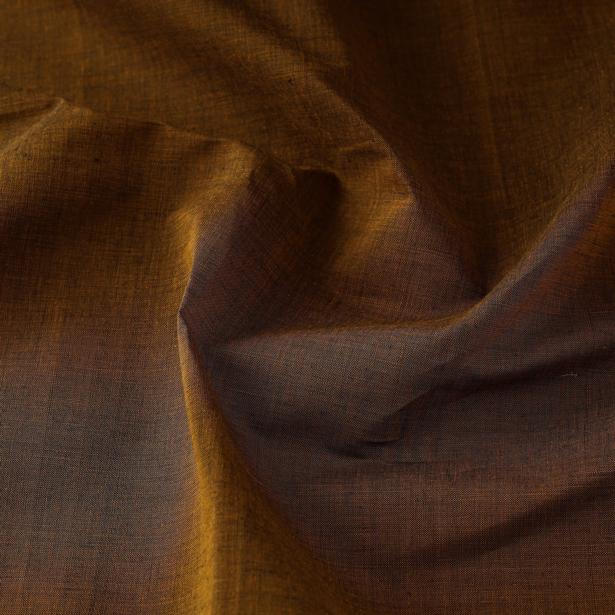 SOUTH KARGHA Brown - Original Mangalagiri Handloom Cotton Fabric - view 2