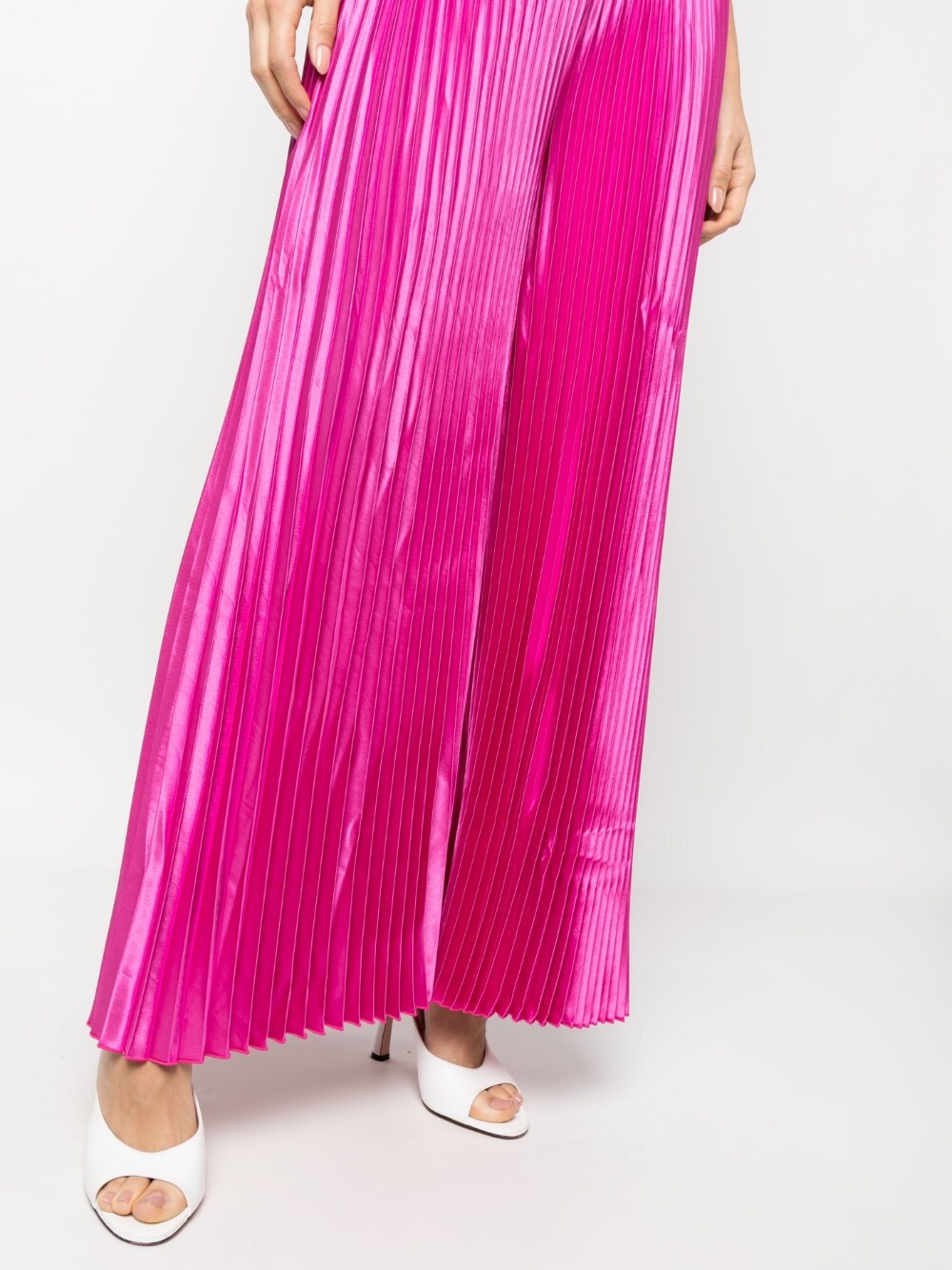L'Idee Woman High waisted wide leg pants – Polyester 100% - view 4