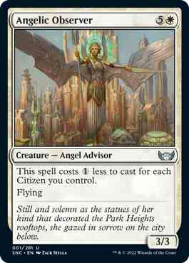 Angelic observer 1 – Magic Angelic Observer [1] [Streets of New Capenna] [Non-Foil]