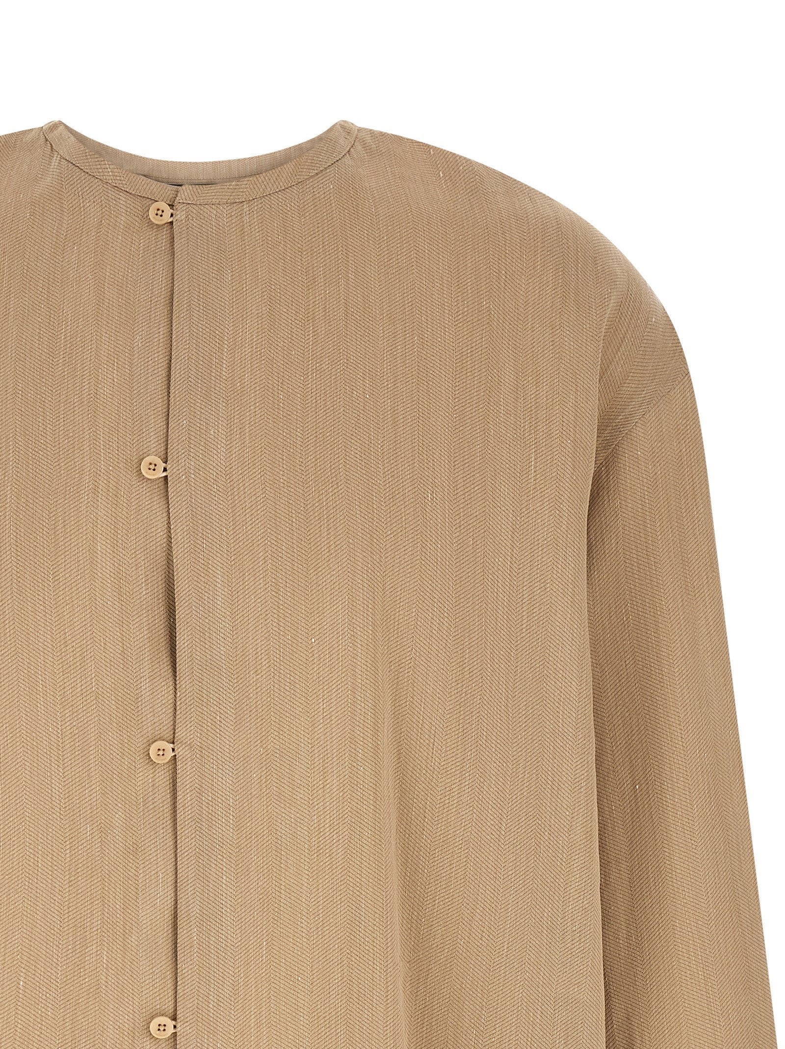 Jacquemus La Chemise Pastro Shirt – 59% li, 31% vi, 10% pa - view 3